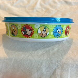 Mickey Mouse Tupperware container